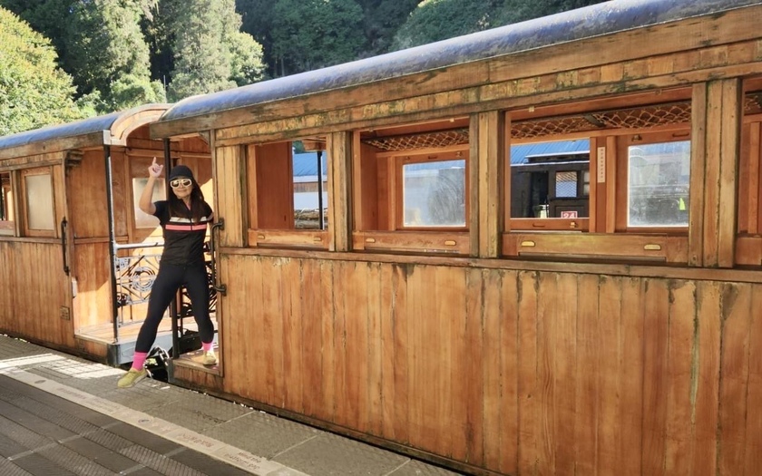 運動與健康,單車騎行,單車旅行,美國車友,海外車友騎台灣,阿里山雙鐵,山海戀單車,單車看見台灣,山海戀車友故事,退休人生